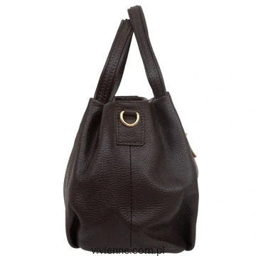 Torebka-Damska-Na-Ramie-Skorzana-Vera-Pelle-Bolsa-Choco-Wzor-dominujacy-bez-wzoru.webp